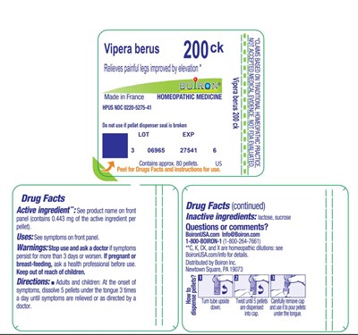 Label (Vipera Berus 200ck)